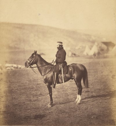 Kolonel Shewell, C.B. door Roger Fenton