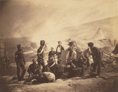Kookhuis van de 8e Huzaren door Roger Fenton