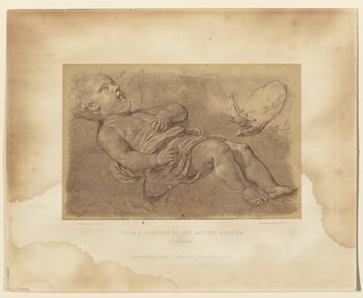 Van een tekening in het British Museum. door Roger Fenton
