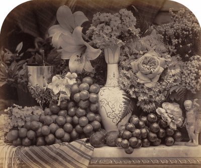 Fruit en bloemen door Roger Fenton