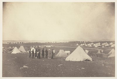 Kwartieren van Generaal Bosquet met Uitzicht op Mackenzie Farm, 1855 door Roger Fenton