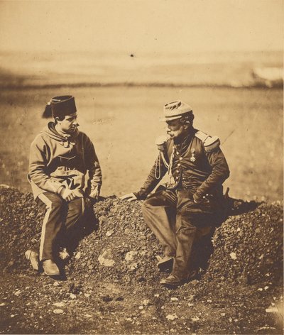 Generaal Cisse  Stafofficier. door Roger Fenton