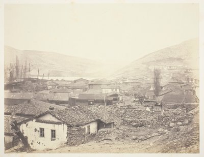 Algemeen beeld van Balaklava door Roger Fenton
