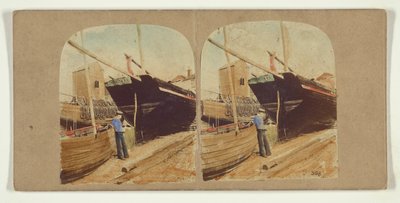 Hastings. Een studie op het strand. door Roger Fenton