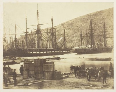 Havenhoofd, Balaklava door Roger Fenton