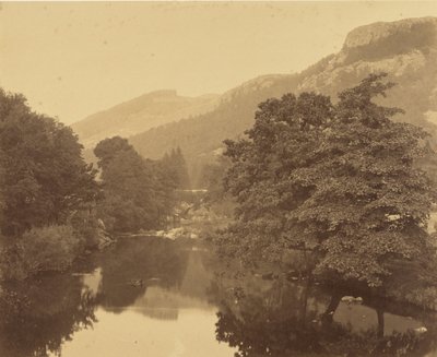 [Landschap met rivier] door Roger Fenton