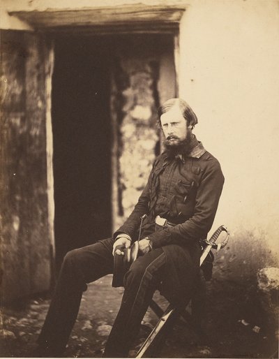 Lt. Kolonel Prins Edward van Saksen Weimar. door Roger Fenton