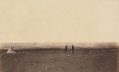 Agenten in de uitkijk bij Cathcarts Hill door Roger Fenton