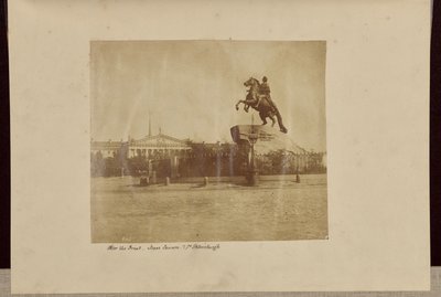 Peter de Grote, Isaac-plein, St. Petersburgh [sic] door Roger Fenton