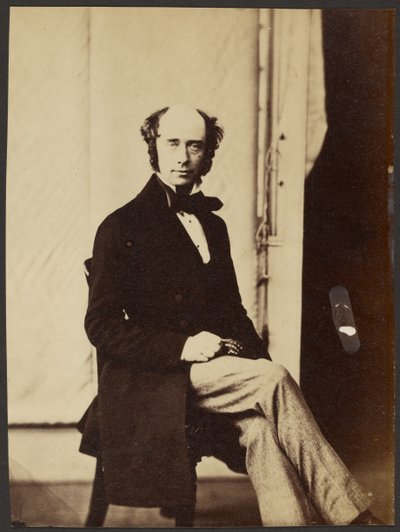 [Portret van een man] door Roger Fenton