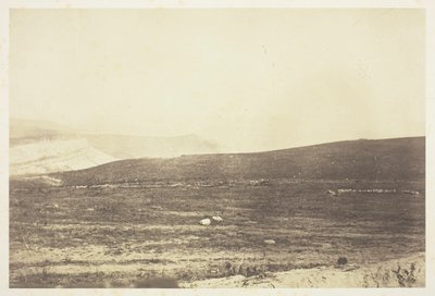 De redoute van de wacht, Inkermann door Roger Fenton