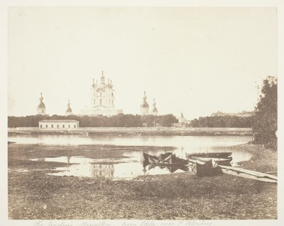 Het Smolnoi Klooster door Roger Fenton