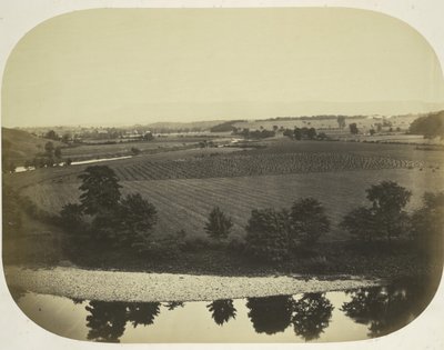 Vallei van de Ribble en Pendle Hill, 1859 door Roger Fenton