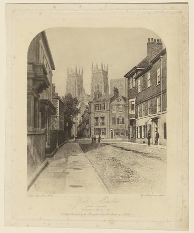 York Minster door Roger Fenton