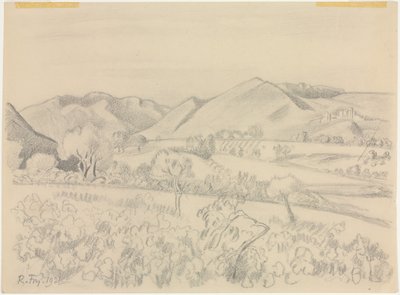 Landschap door Roger Fry