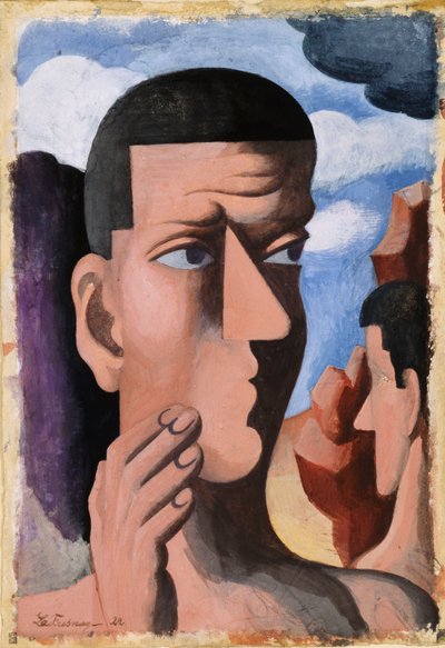 Castor en Pollux, 1922 door Roger de La Fresnaye