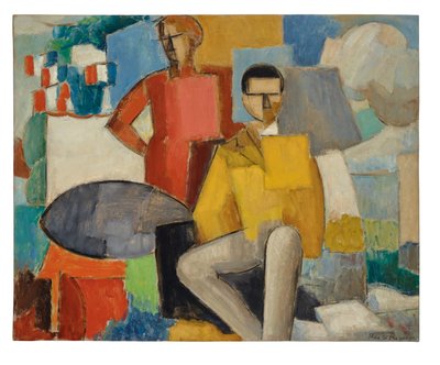 De veertiende juli door Roger de La Fresnaye