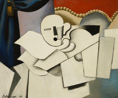 De clown door Roger de La Fresnaye