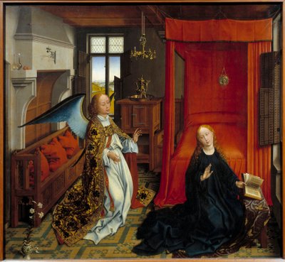 Annunciatie door Rogier van der Weyden