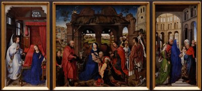 Columba Triptychon door Rogier van der Weyden