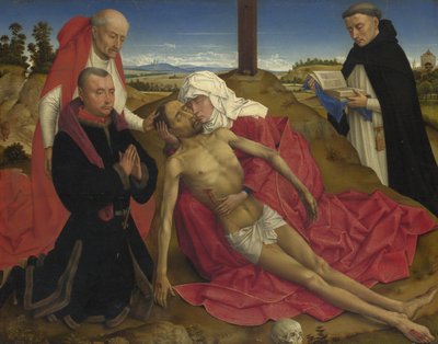 Pietà, ca. 1465 door Rogier van der, Weyden