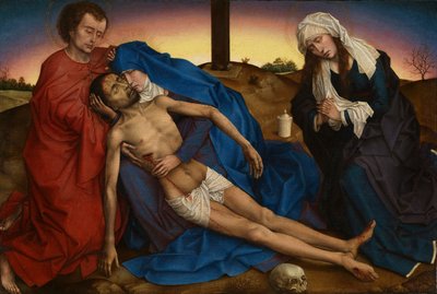 Pieta, ca. 1441 door Rogier van der Weyden