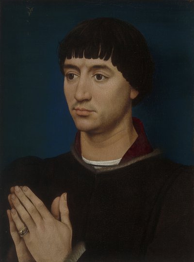 Portret van Jean Gros, 1460-64 door Rogier van der Weyden