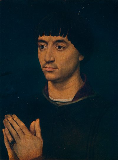Portret van Jean Gros, ca. 1460 door Rogier van der Weyden