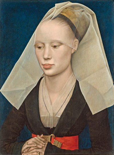 Portret van een dame door Rogier van der Weyden