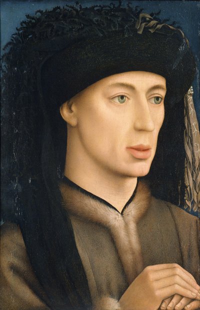 Portret van een man, 1430 door Rogier van der, Weyden