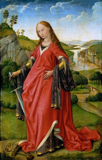Sint-Catharina door Rogier van der Weyden