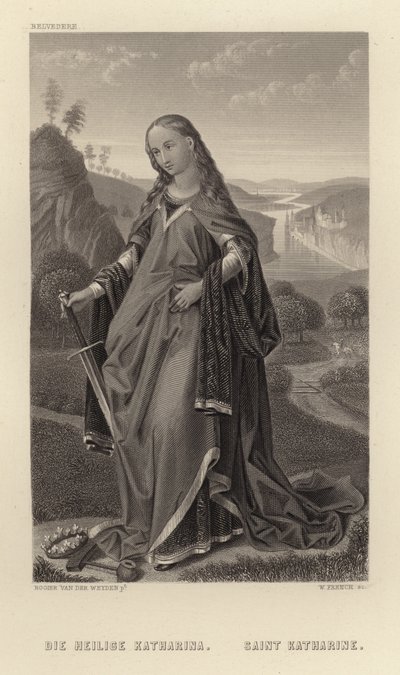 Sint Catharina door Rogier van der Weyden