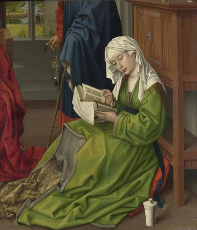 De Magdalena aan het Lezen, voor 1438 door Rogier van der Weyden