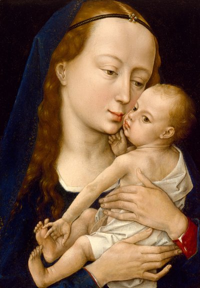Maagd en Kind, na 1454 door Rogier van der Weyden