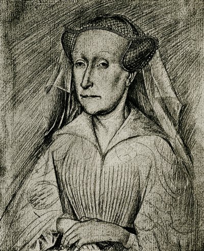 Vrouw van de kunstenaar door Rogier van der Weyden