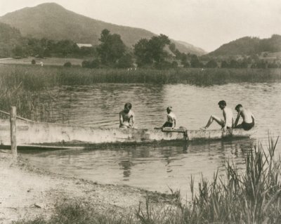 Lake Cuyamaca door Roland Ernest Schneider
