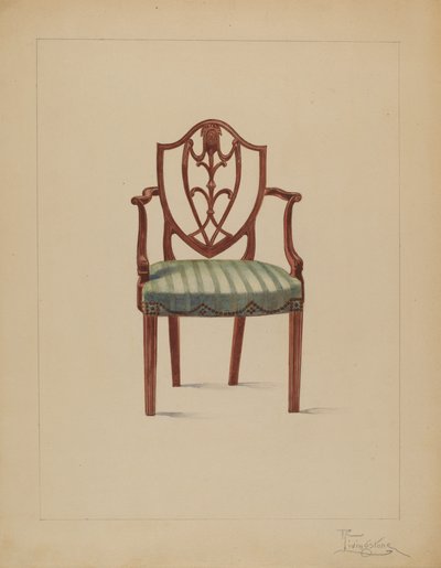 Fauteuil door Rolland Livingstone