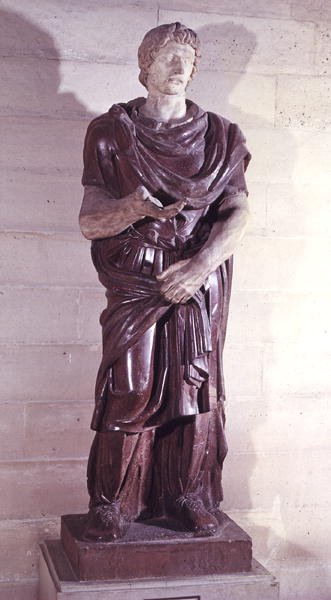 Een Gevangene Barbarijse Prins, uit de Villa Borghese, Rome door Roman