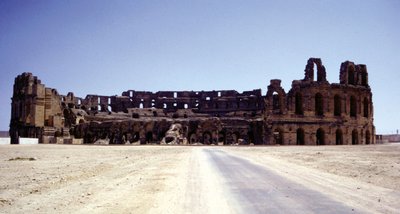 Amfitheater van El-Djem (Tunesië) door Roman