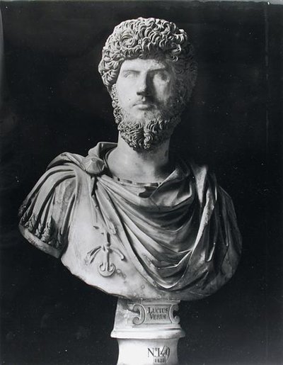 Buste van keizer Lucius Verus (138-169 AD) door Roman