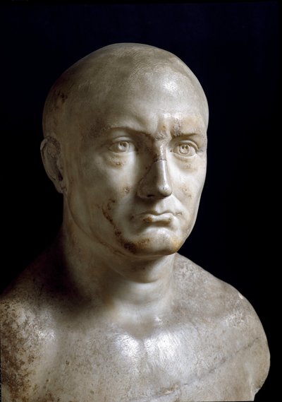 Buste van Scipio de Afrikaan door Roman
