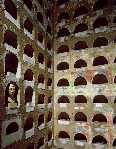Columbarium van de Vigna Codini, begin 1e eeuw door Roman