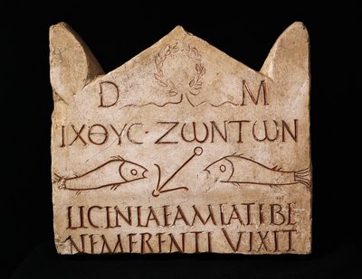 Grafsteen van Licinia Amias door Roman