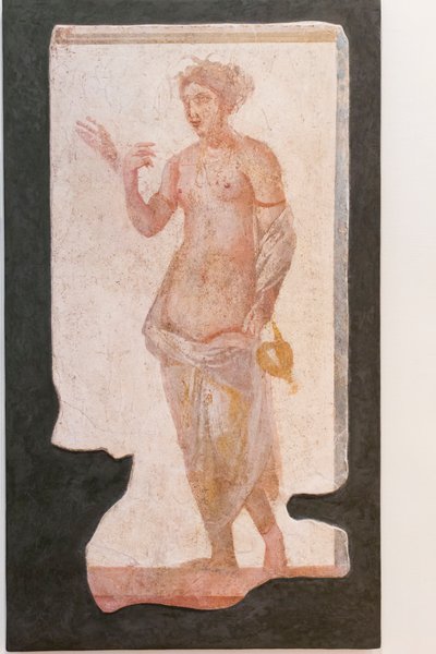 Meisje met een doos, Pallavicini Rospigliosi collectie, rond 200 na Christus, inv 103420 door Roman