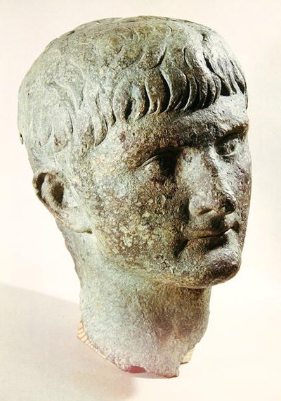 Hoofd van Tiberius (42 v.Chr.-37 n.Chr.) door Roman
