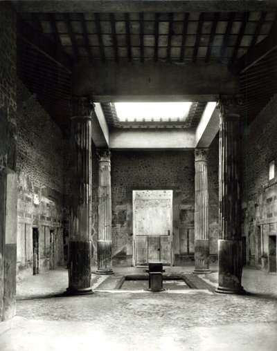 Impluvium in het Huis van de Zilveren Bruiloft door Roman