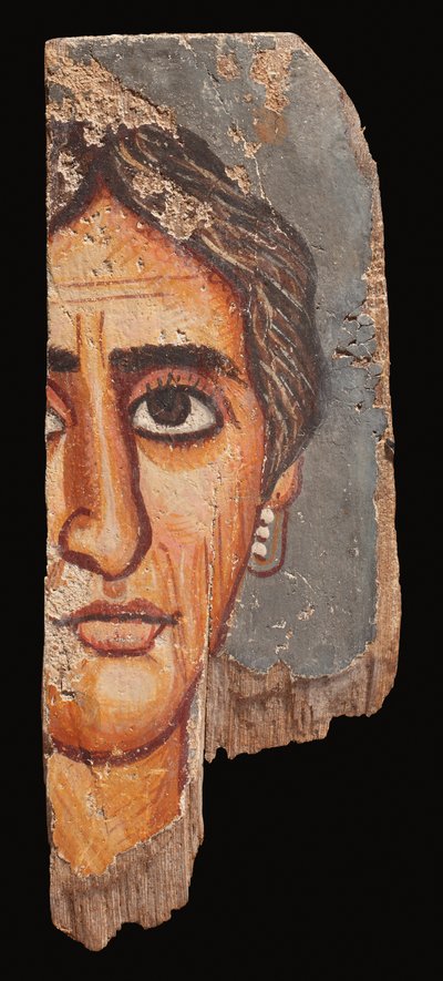 Portret van een Vrouw door Roman