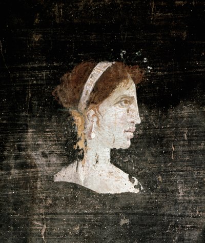Portret van een vrouw waarschijnlijk Cleopatra door Roman