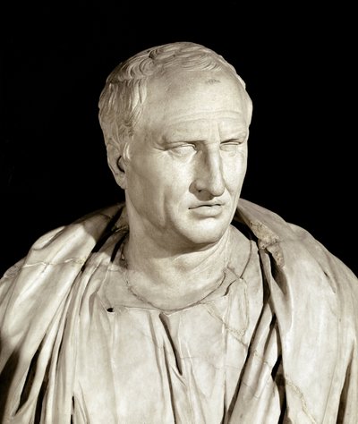 Portret van de Romeinse staatsman Cicero door Roman