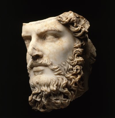 Portret van de mede-keizer Lucius Verus door Roman